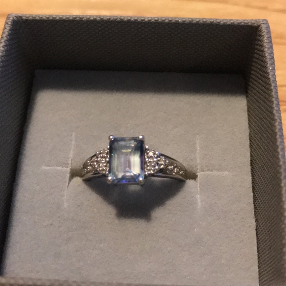 Mystic Topaz ring